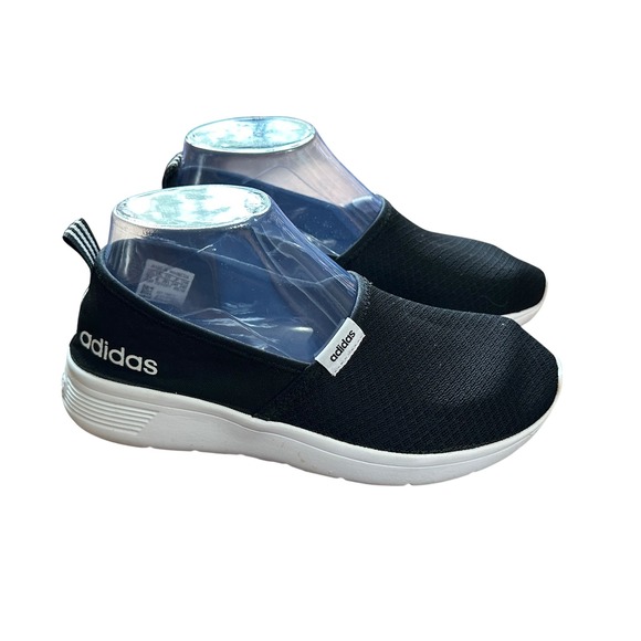 Adidas Women's Slip On Athletic Shoes Sneakers Walking Comfort Memory Foam Black - Picture 1 of 9